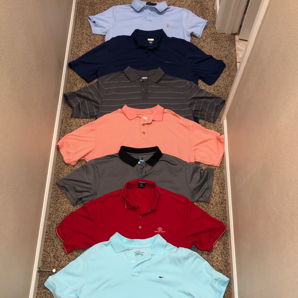 **Men’s Polo Shirt Lot**